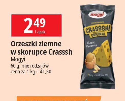 Orzeszki serowe Mogyi promocja