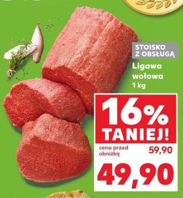 Ligawa wołowa Kaufland promocja w Kaufland