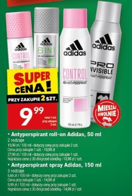 Antyperspirant roll-on Adidas, 50 ml promocja w Twój Market