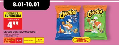 Chipsy Cheetos Spirals 110 g promocja w Biedronka