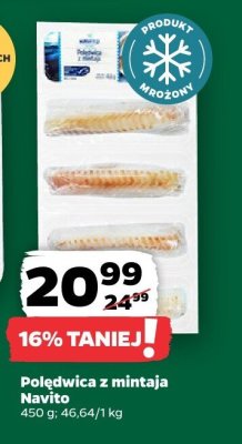 Polędwica z mintaja  promocja w Netto