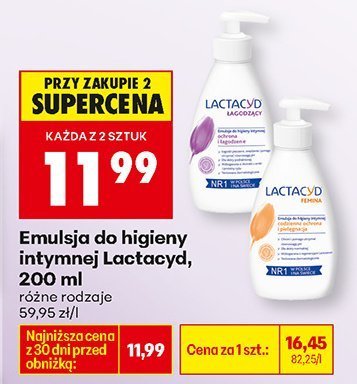 Emulsja do higieny intymnej, 200 ml promocja w Biedronka