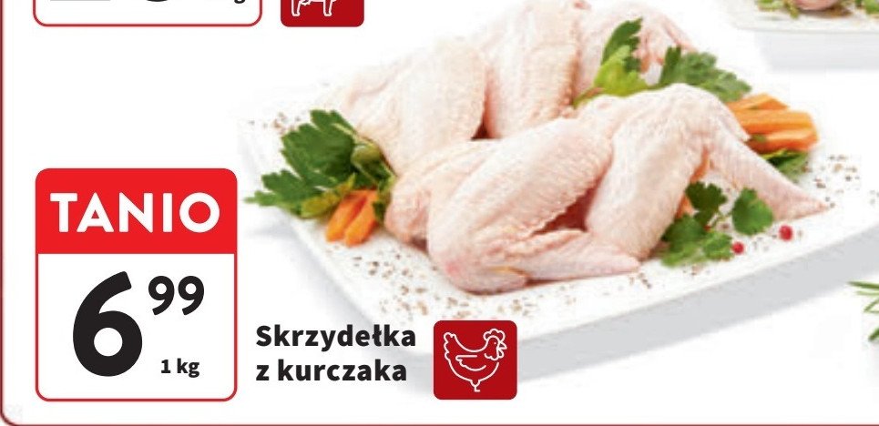 Skrzydełka z kurczaka promocja w Intermarche