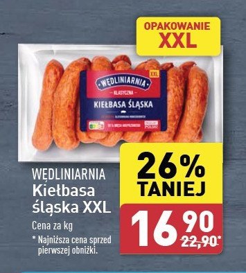 Kiełbasa śląska regionalna Wędliniarnia classic promocja