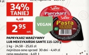 Paprykarz warzywny Sante promocja