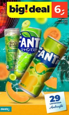Napój gazowany Fanta różne rodzaje, 250 ml promocja w Dealz