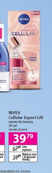 Serum do twarzy Nivea cellular expert lift promocja