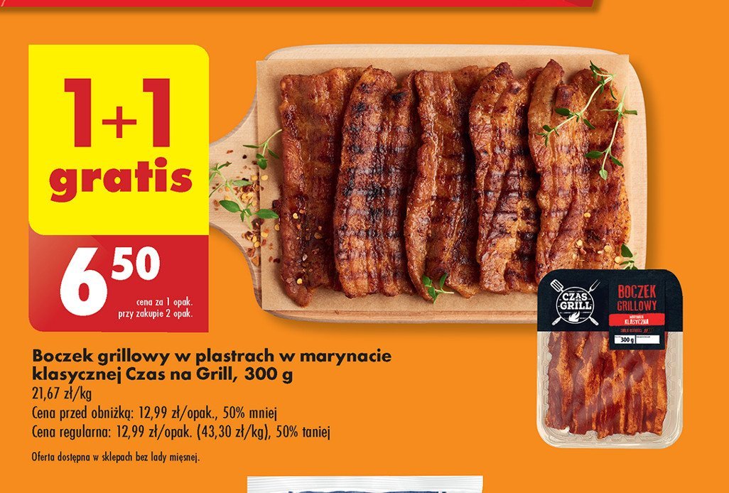 Boczek grillowy Czas na grill promocja