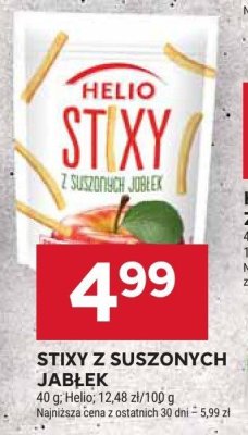 Stixy z suszonych jabłek  promocja w Stokrotka