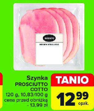 Szynka prosciutto cotto Busseto promocja