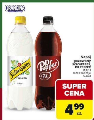 Napój gazowany 0.85l promocja w Carrefour