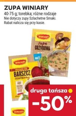 Zupa winiary, różne rodzaje promocja w Stokrotka