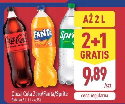 Napój gazowany Fanta promocja w Aldi
