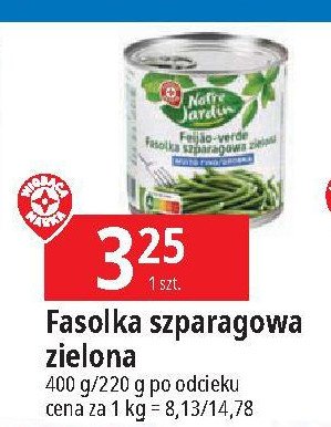 Fasolka szparagowa zielona Wiod膮ca marka notre jardin promocja