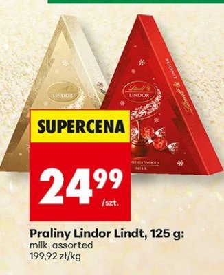  Praliny Lindor assorted promocja w Biedronka