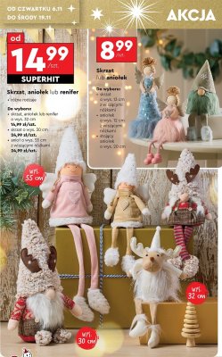 Skrzat dekoracyjny wys. 13 cm promocja w Biedronka