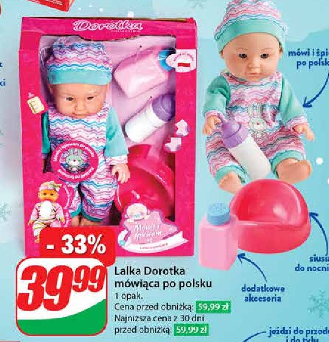 Lalka dorotka promocja