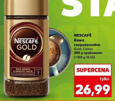 Kawa rozpuszczalna Gold 200 g promocja w Kaufland