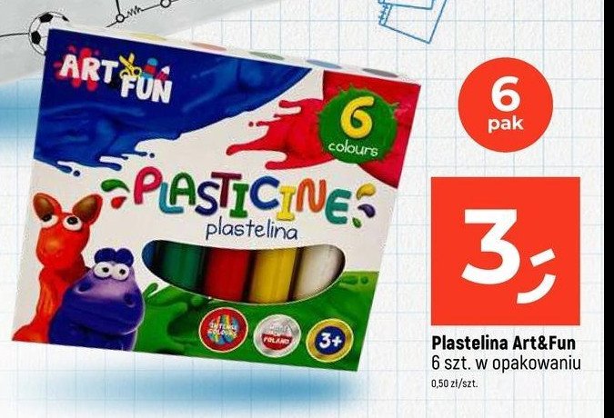 Plastelina ART & FUN promocja