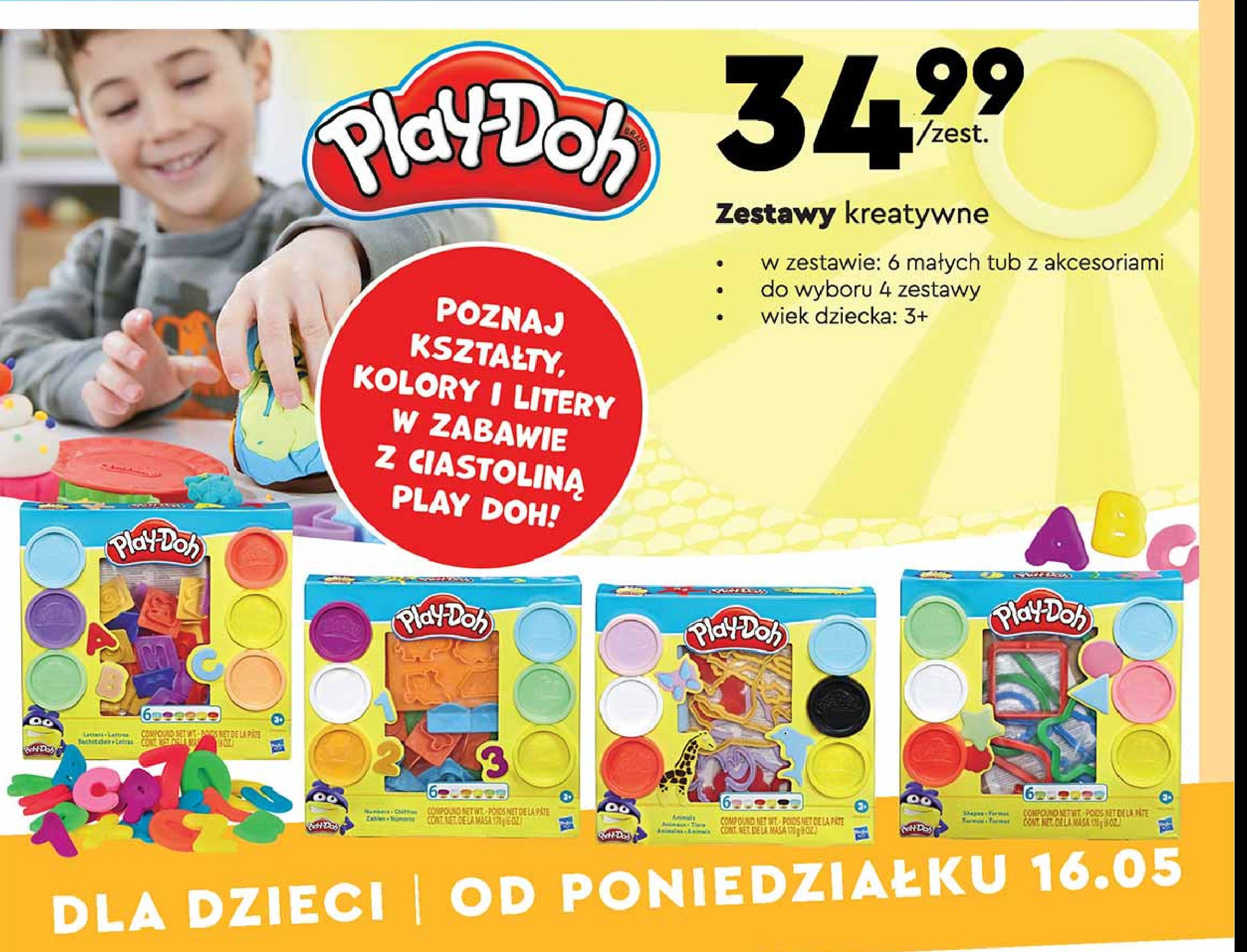 Zestaw kreatywny Play-doh promocja
