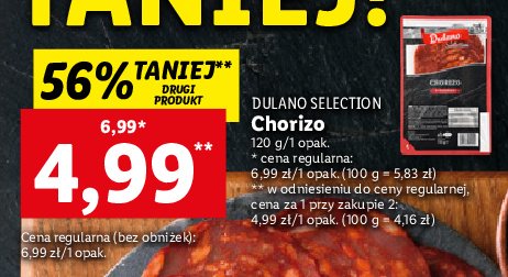 Chorizo Dulano selection promocja