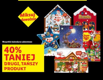 Kalendarz adwentowy  promocja w Lidl