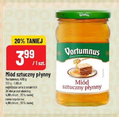 Miód sztuczny płynny Vortumnus promocja w POLOmarket