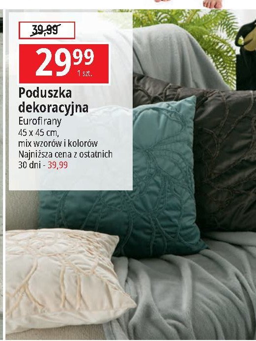 Poduszka 45 x 45 cm EUROFIRANY promocja