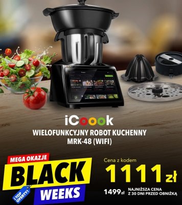 Wielofunkcyjny robot kuchenny MRK-48 (wifi) promocja w Media Expert