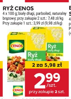 Ryż naturalny brązowy Cenos promocja