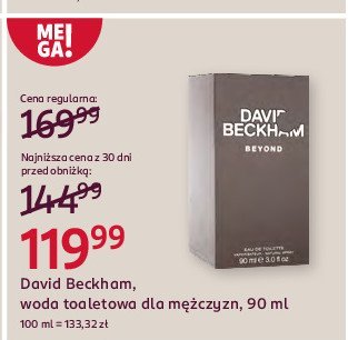 Woda toaletowa David beckham beyond promocja
