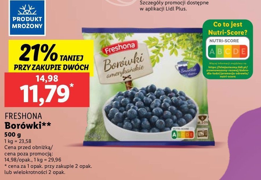 Bor贸wki ameryka艅skie Freshona promocja
