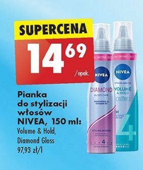 Pianka do w艂os贸w Nivea volume care promocja