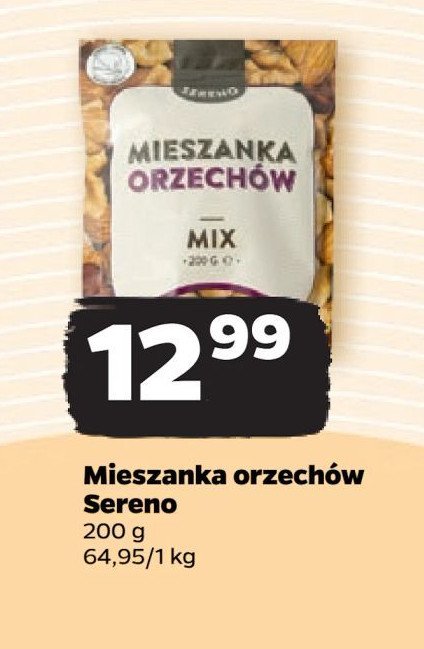 Mieszanka orzechów Sereno promocja