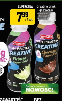 Creatine drink High Protein wybrane rodzaje promocja w POLOmarket