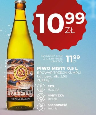 Piwo promocja w Duży Ben