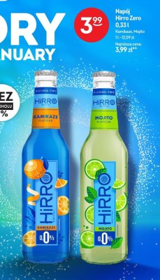 Napój Hirro Zero 0,33l Mojito promocja w Żabka