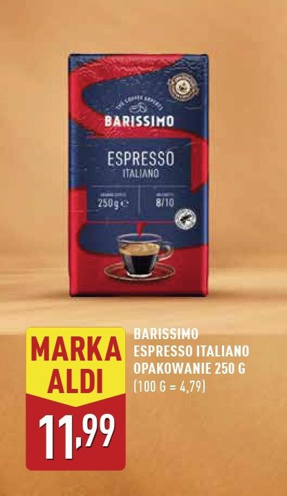 Kawa Barissimo espresso italiano promocja