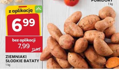 Ziemniaki słodkie bataty promocja w Stokrotka