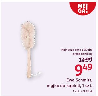 Myjka do kąpieli Ewa schmitt promocja w Rossmann