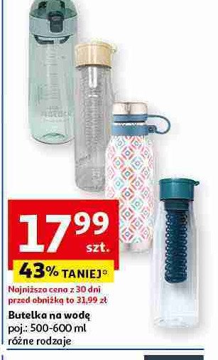 Butelka na wodę 600 ml promocja