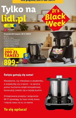 Termorobot MC Compact z Wi-Fi, 1050 W  promocja w Lidl