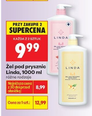 Żel pod prysznic, różne rodzaje promocja w Biedronka