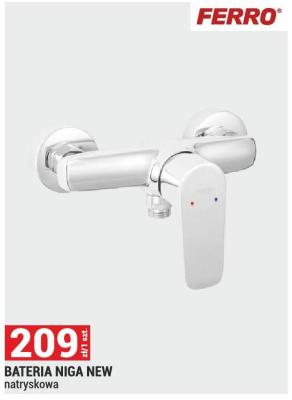 Bateria NIGA NEW natryskowa promocja w Merkury Market