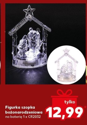 Figura szopka bożonarodzeniowa na baterie 1 x CR2032 promocja w Kaufland