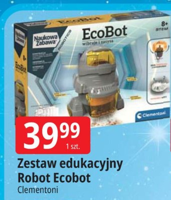 Zestaw edukacyjny Robot Ecobot Clementoni promocja w Leclerc