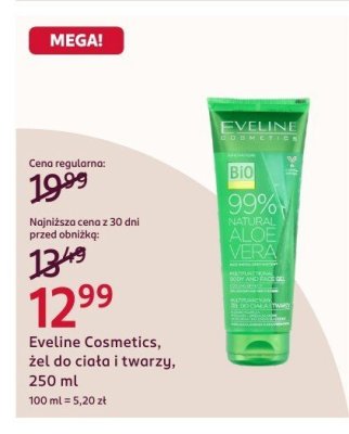 Żel Eveline Cosmetics do ciała i twarzy, 250 ml promocja w Rossmann
