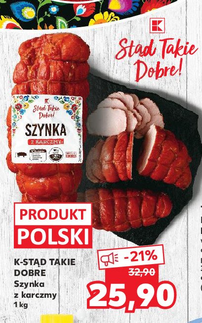 Szynka z karczmy K-classic stąd takie dobre! promocja
