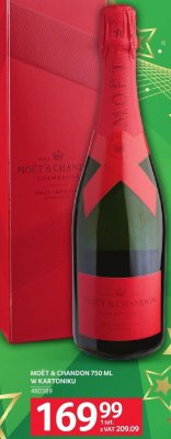 Moët & Chandon 750 ml w kartoniku promocja w Selgros