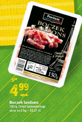 Boczek lardons promocja w Auchan